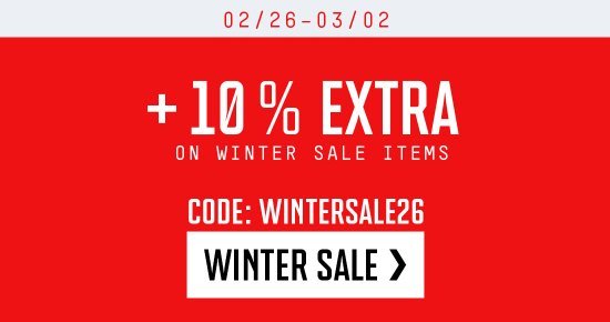 Winter Closeout Sale