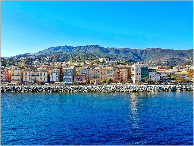 Corsica from the ferry.