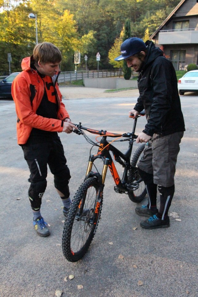 Biken mit Jérôme Clementz