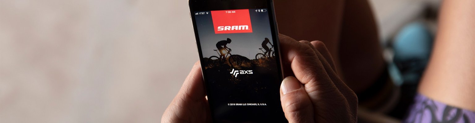 SRAM AXS digitale Plattform für Smartphones 