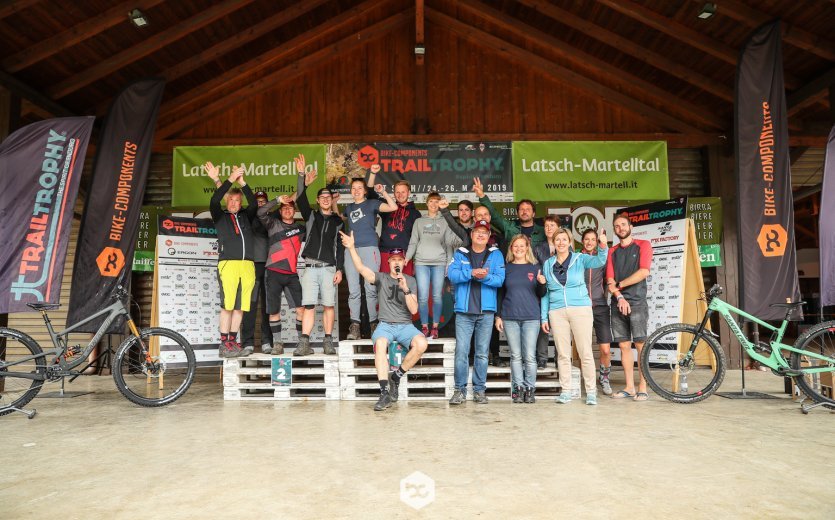 TrailTrophy Podium Latsch 2019