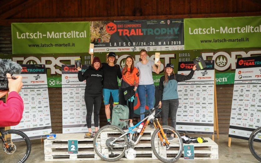 TrailTrophy Podium Latsch 2019