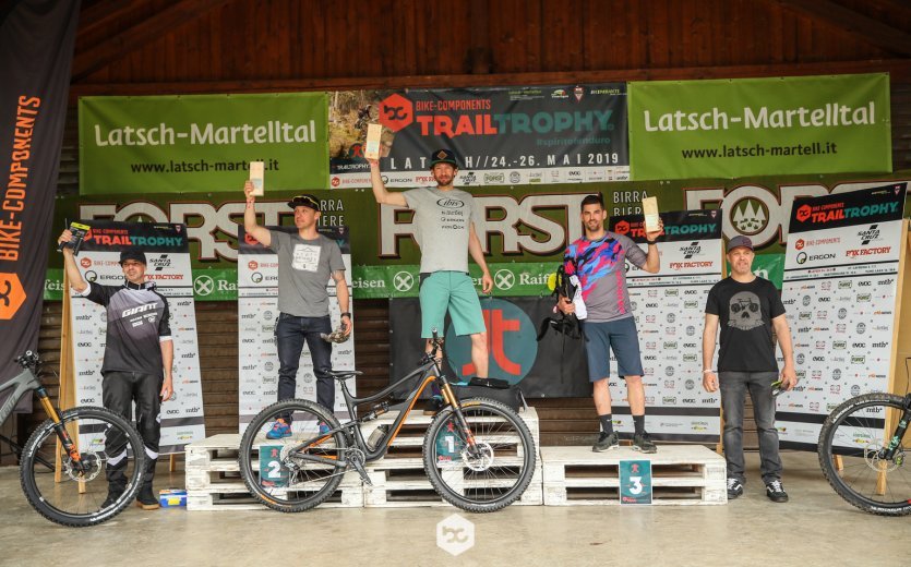 TrailTrophy Podium Latsch 2019