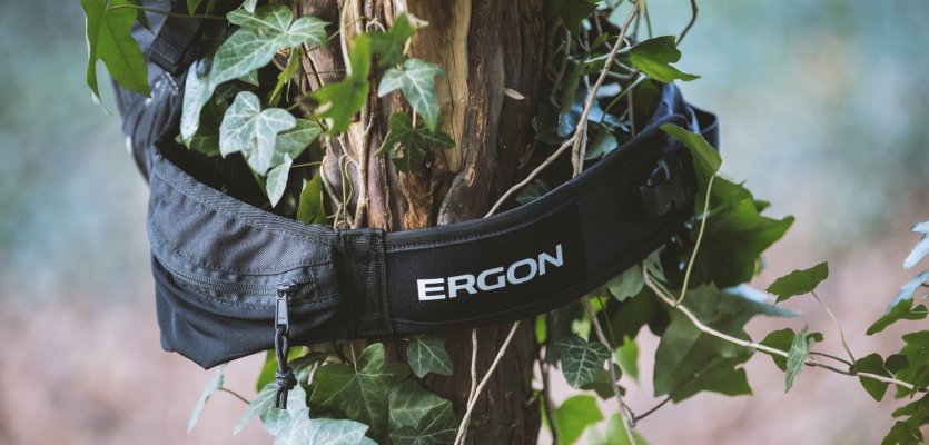 The waist belt of the ERgon BA2 has plenty of rooom.