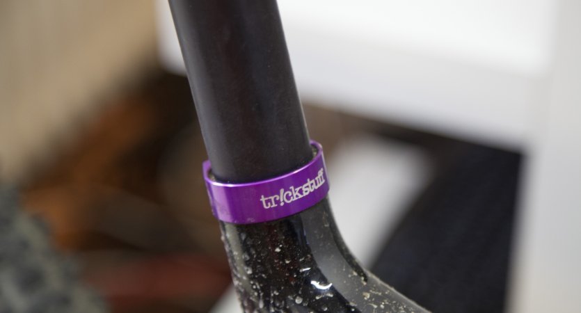 Trickstuff's seatpost clamp is known as "Gandhi."