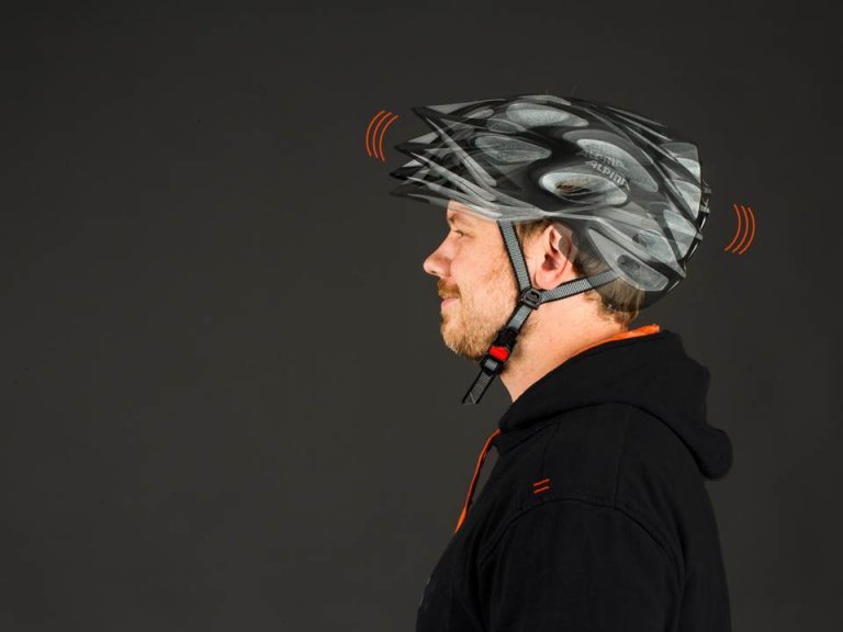 Bike helmet hot sale strap threading