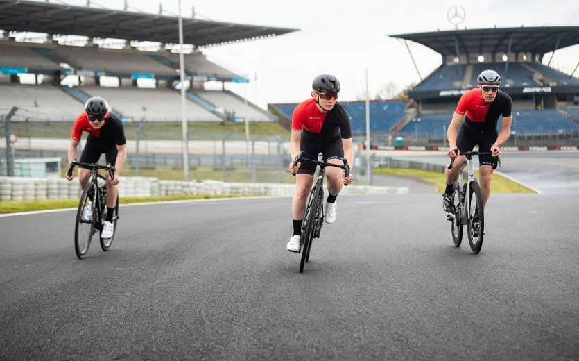 Team DT Swiss auf dem Nürburgring