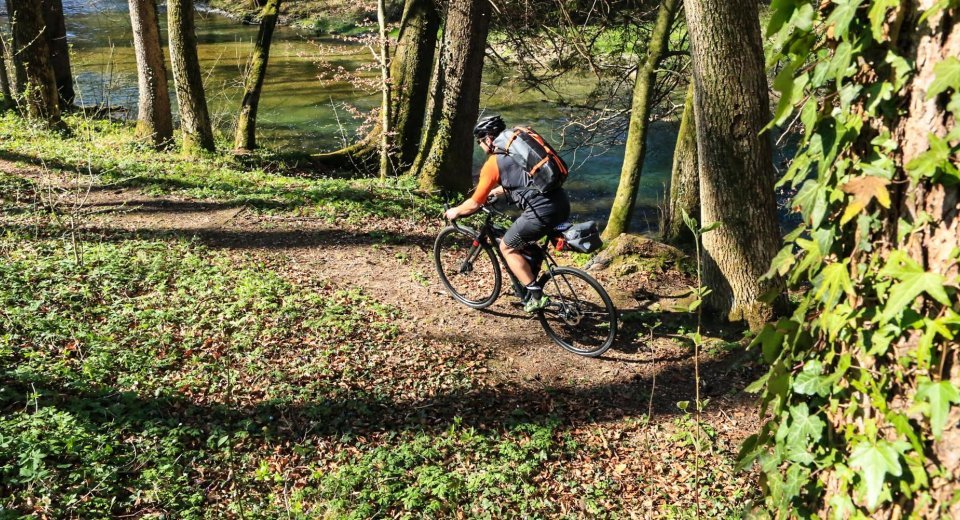 Bikepacking mit dem Ortlieb Atrack BP.