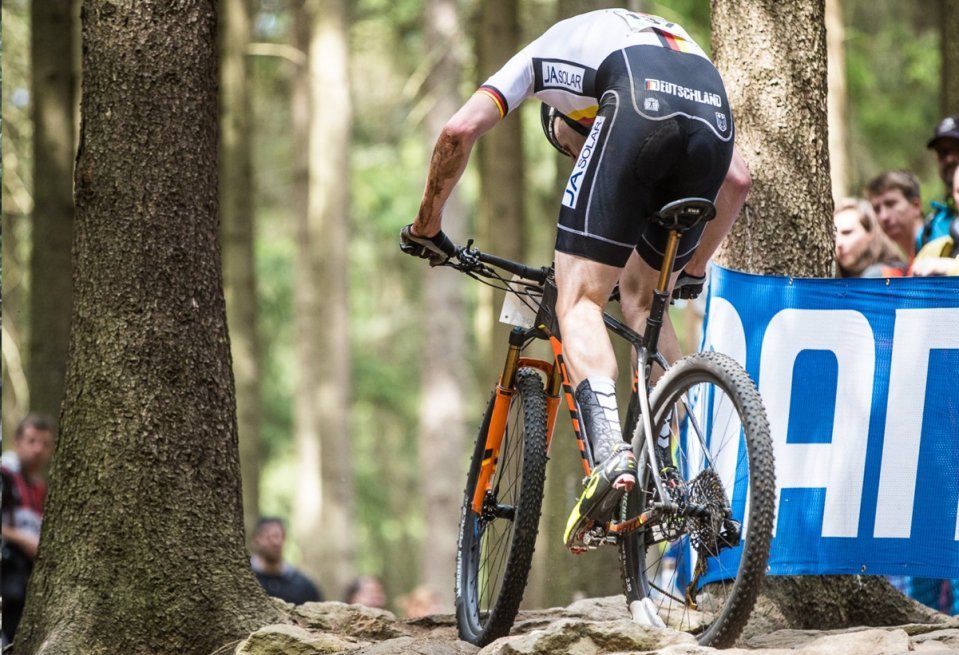 Robert beim Weltcup in Nové Mesto na Morave - Vertical Drop