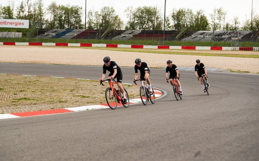 Team CeramicSpeed auf dem Nürburgring