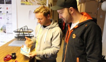 Holger und Benny zu Besuch bei SIXPACK Racing in Bischofsheim