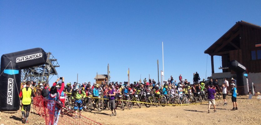 Megavalanche 2015, Enduro Rennen