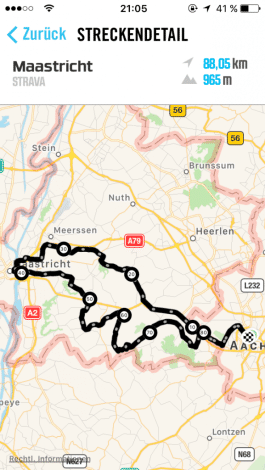 Wahoo ELEMNT Bolt Route