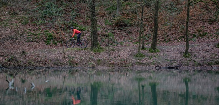 SRAM Level TLM Bremse unterwegs im Wald