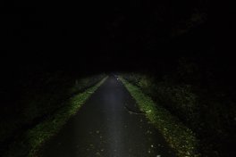 Lichtkegel, Dynamolampen, Fahrradbeleuchtung