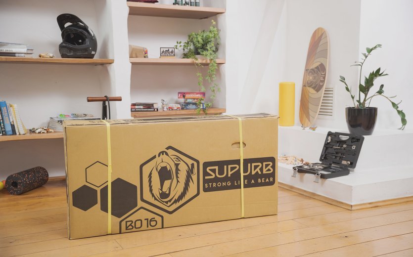 1. Paket eingepackt