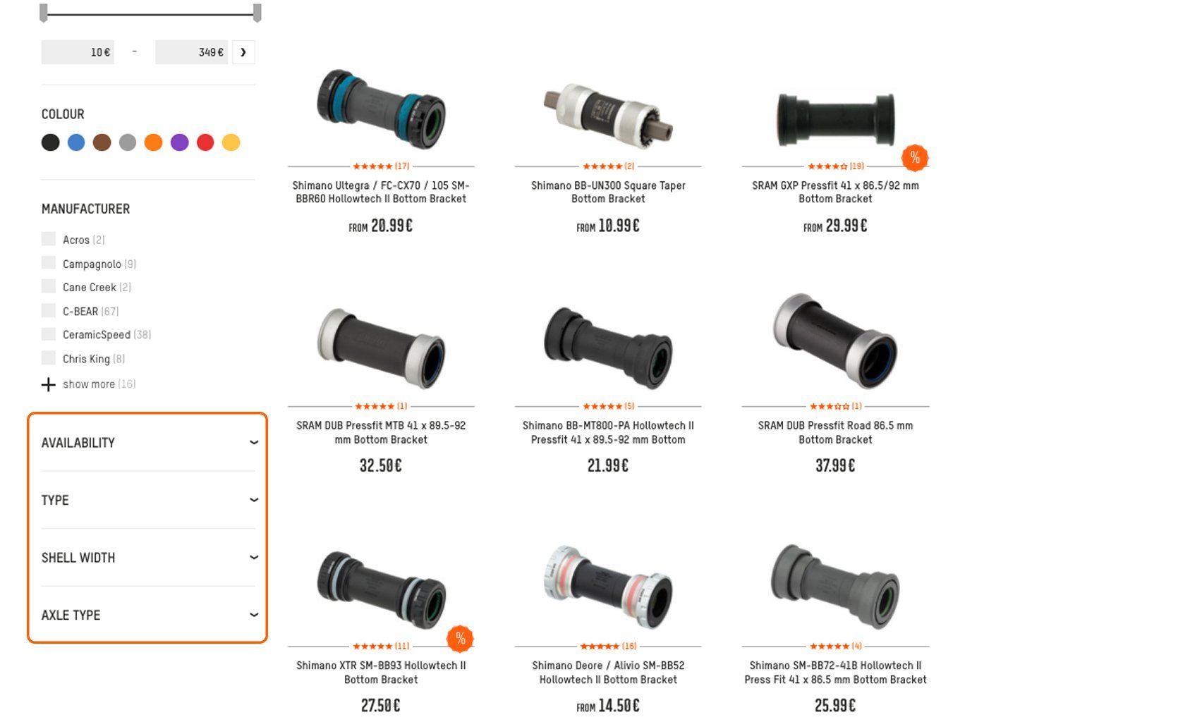 BC Guide Finding the right bottom bracket...