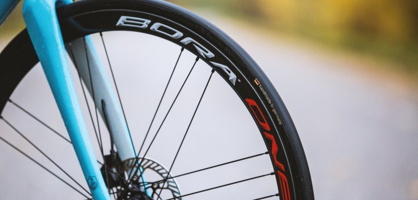 The Campagnolo Bora wheels are available in a disc brake version as well now. 