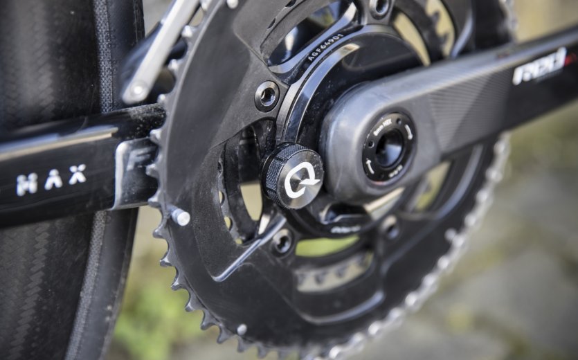 The QUARQ Red DZero power meter crankset.