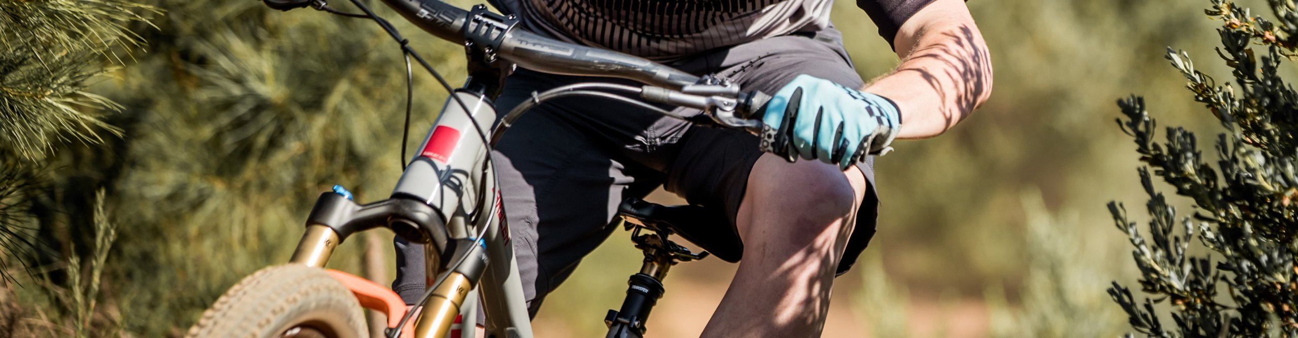 PRO MTB Lenker, Vorbau und Sattelstütze im Einsatz