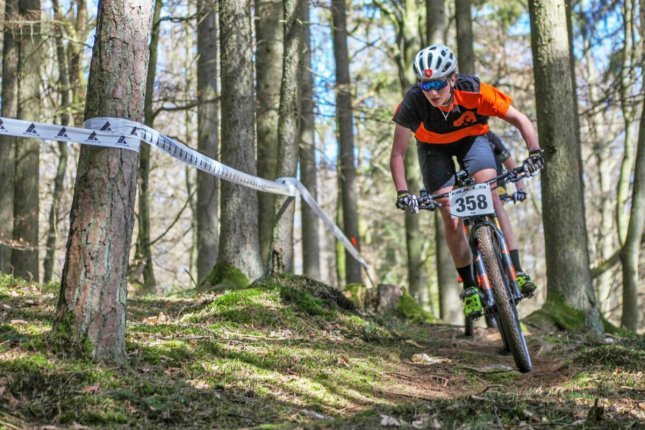 The downhill sections require full concentration.