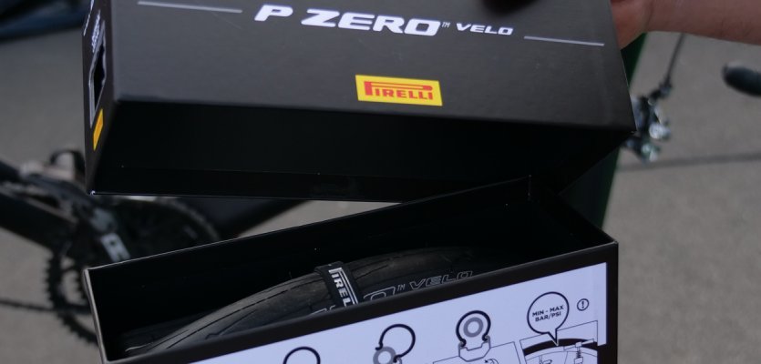 Unboxing the P Zero, the packaging is certainly noteworthy.