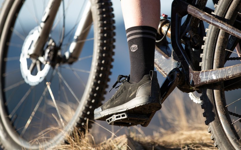 En el MTB, la atención se centra en el agarre y el control.