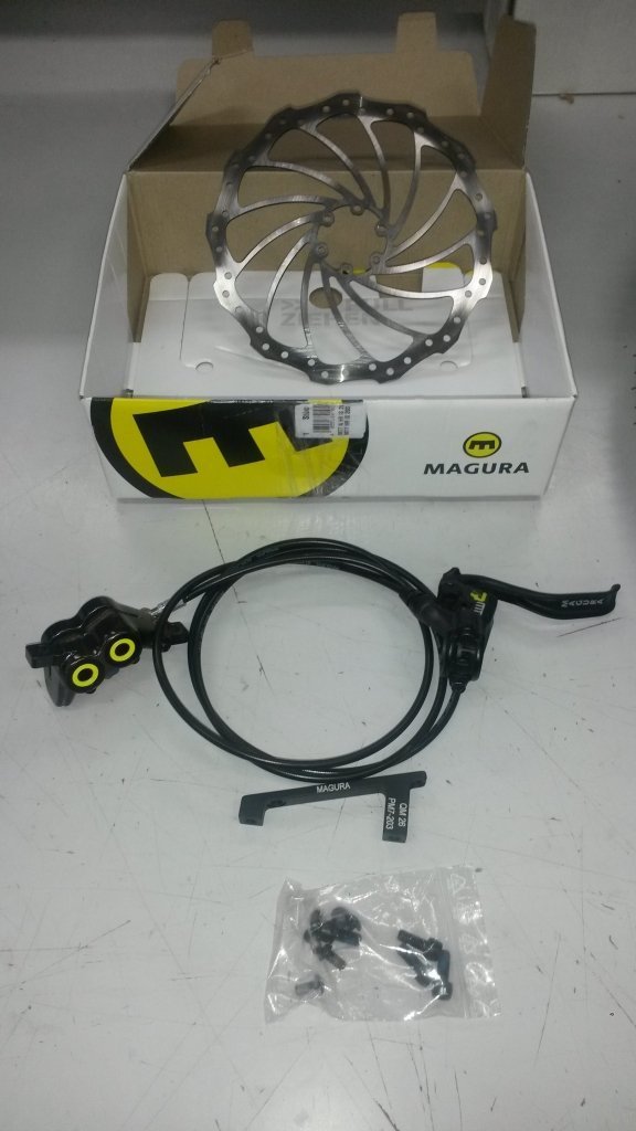 Magura MT7, Mountainbike Bremse, Fahrradbremse, Liteville 301 MK12