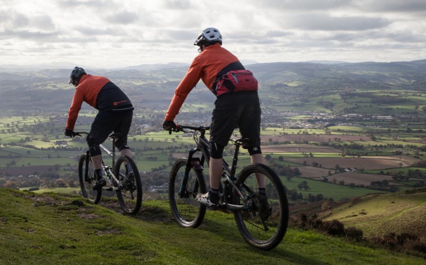 The descent starts in the Clwyd.