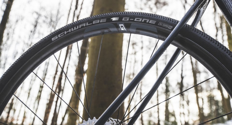 ENVE G23 Laufradsatz mit Schwalbe G-One am OPEN NEW U.P. Limited Edition