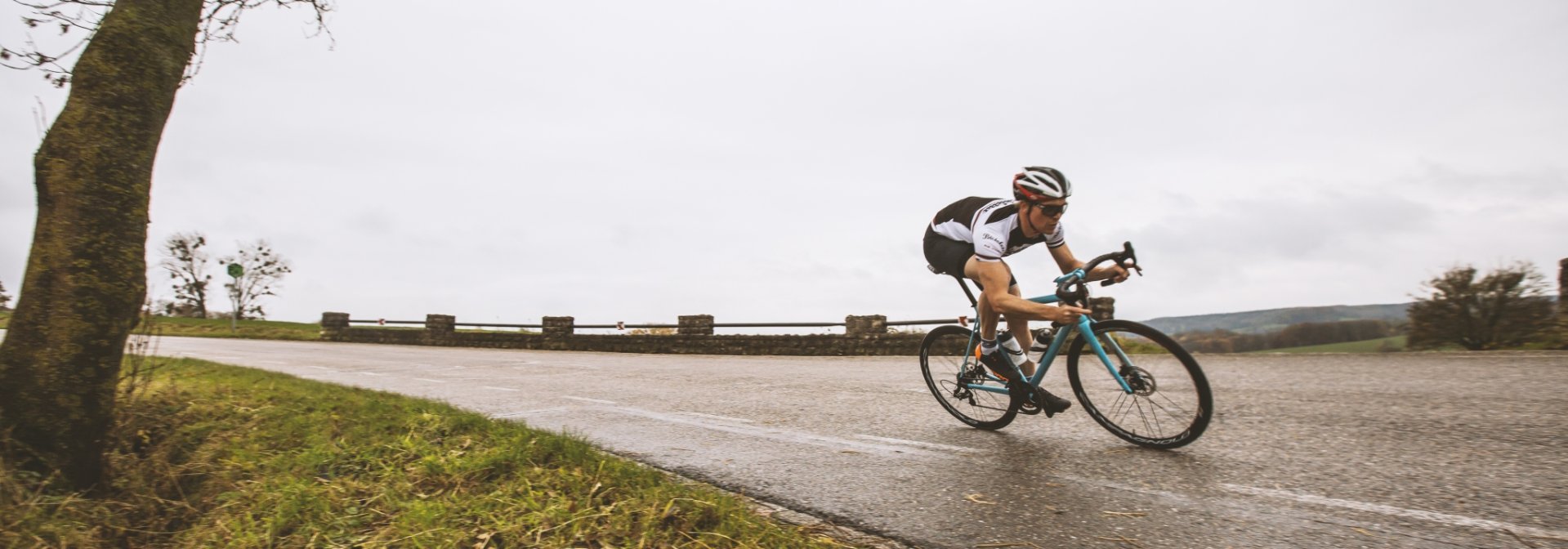 Markus was blown away by the Campagnolo disc brake’s modulation. 