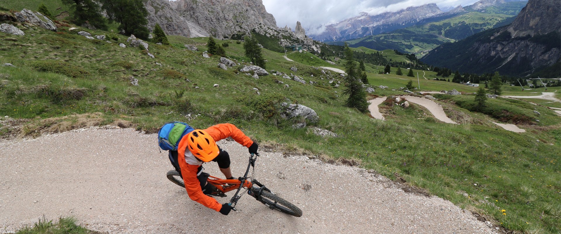 Some trails have a lot of flow.