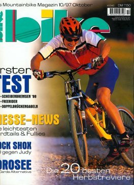 Cover Bike-Magazin 1997 Toby Hild