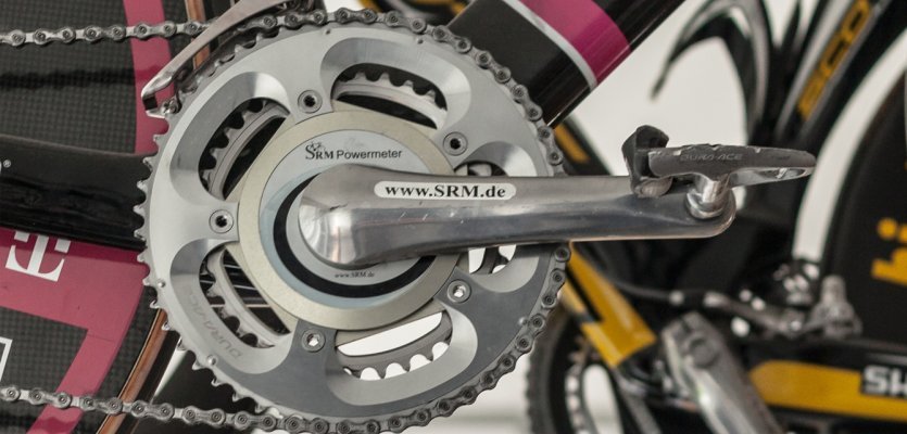 Einer der ersten Shimano 7800 Dura Ace Powermeter.