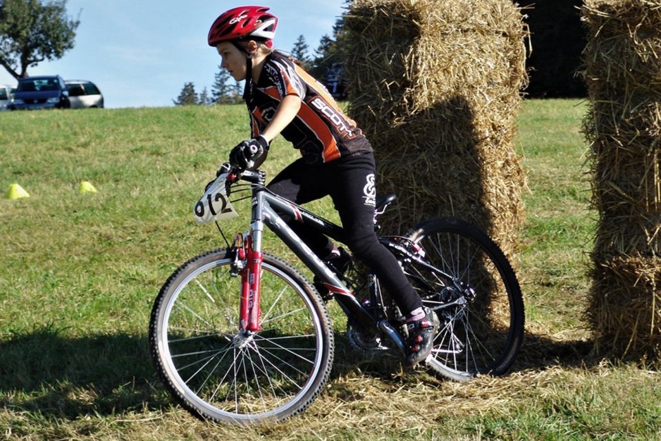 2004: Theresia mit SPD Pedalsystem