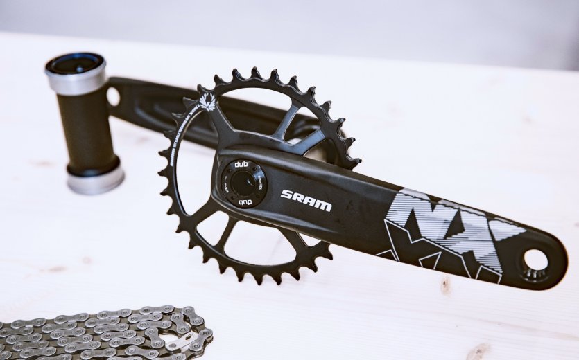 SRAM NX Eagle 12-speed groupset available at bike-components.de.