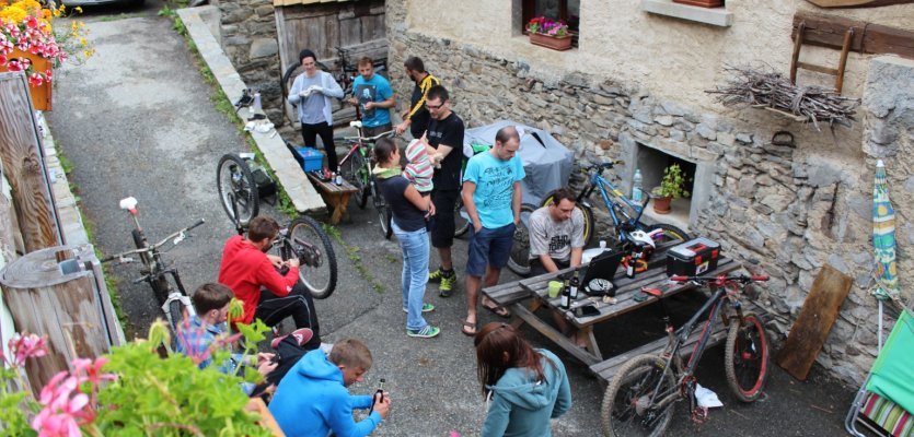 bike-components bei der Megavalanche 2014