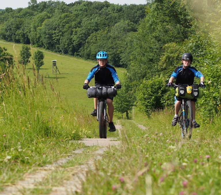 Bikepacking mit Kindern