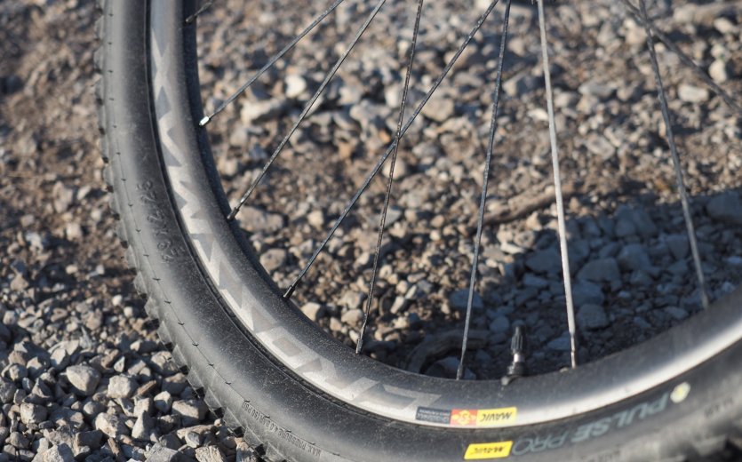 Mavic Crossmax Pro Carbon WTS wheelset.