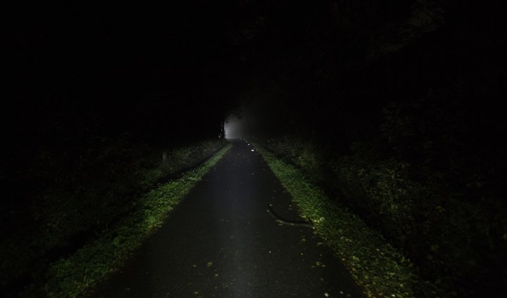 Lichtkegel, Dynamolampen, Fahrradbeleuchtung