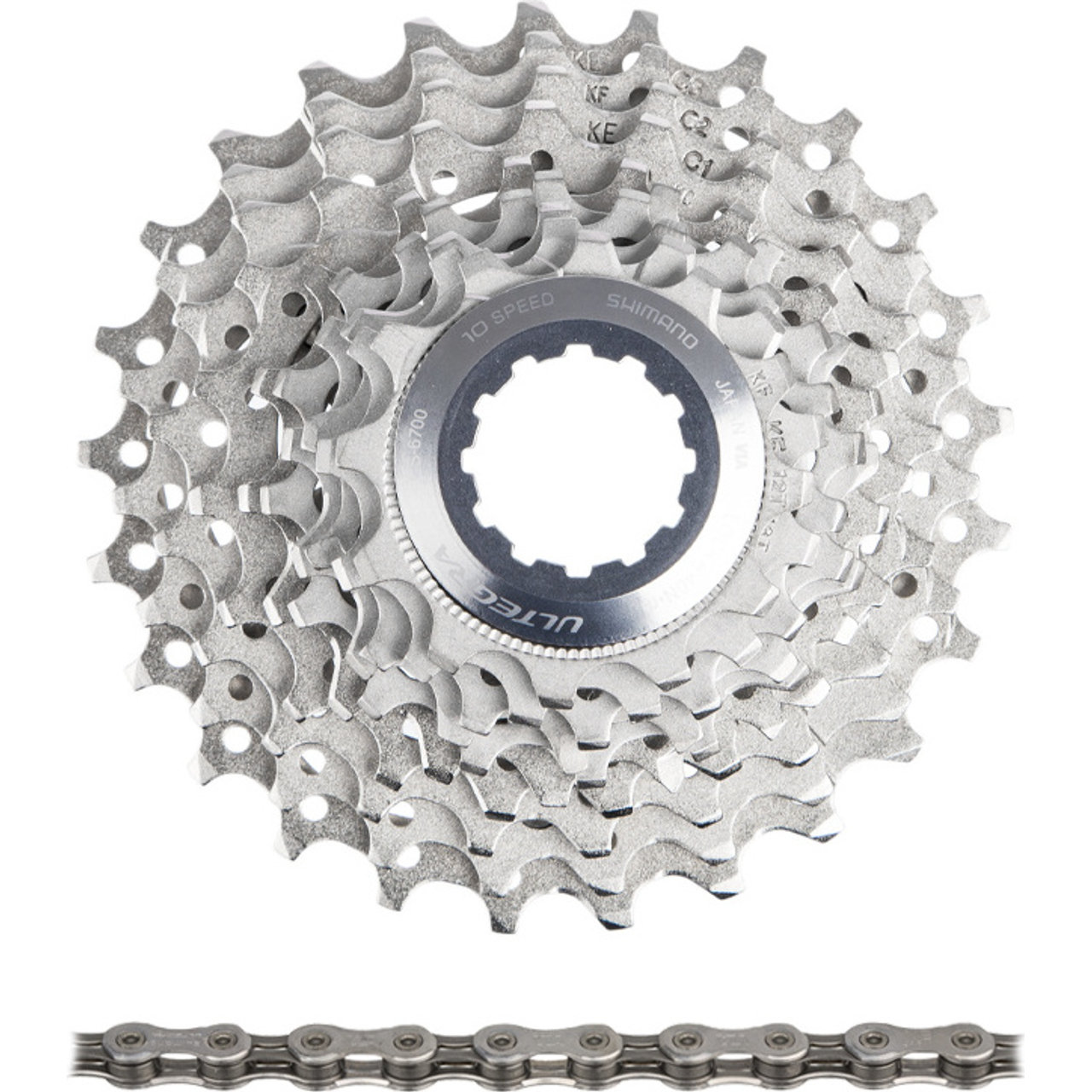 Chaîne Shimano Ultegra CN-6701 108L - Occasion En Bon état De Fonctionnement