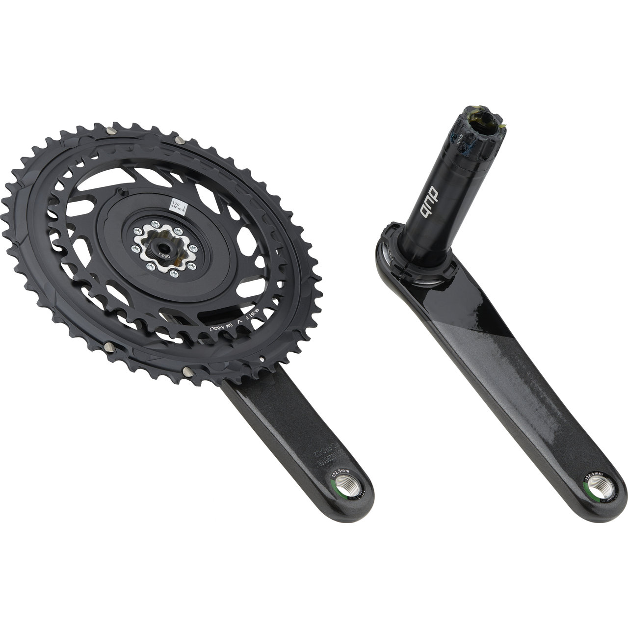 X AUTOHAUX Protection Chaîne Pédalier Vélo 52 53 56 Dents Noir Transparent