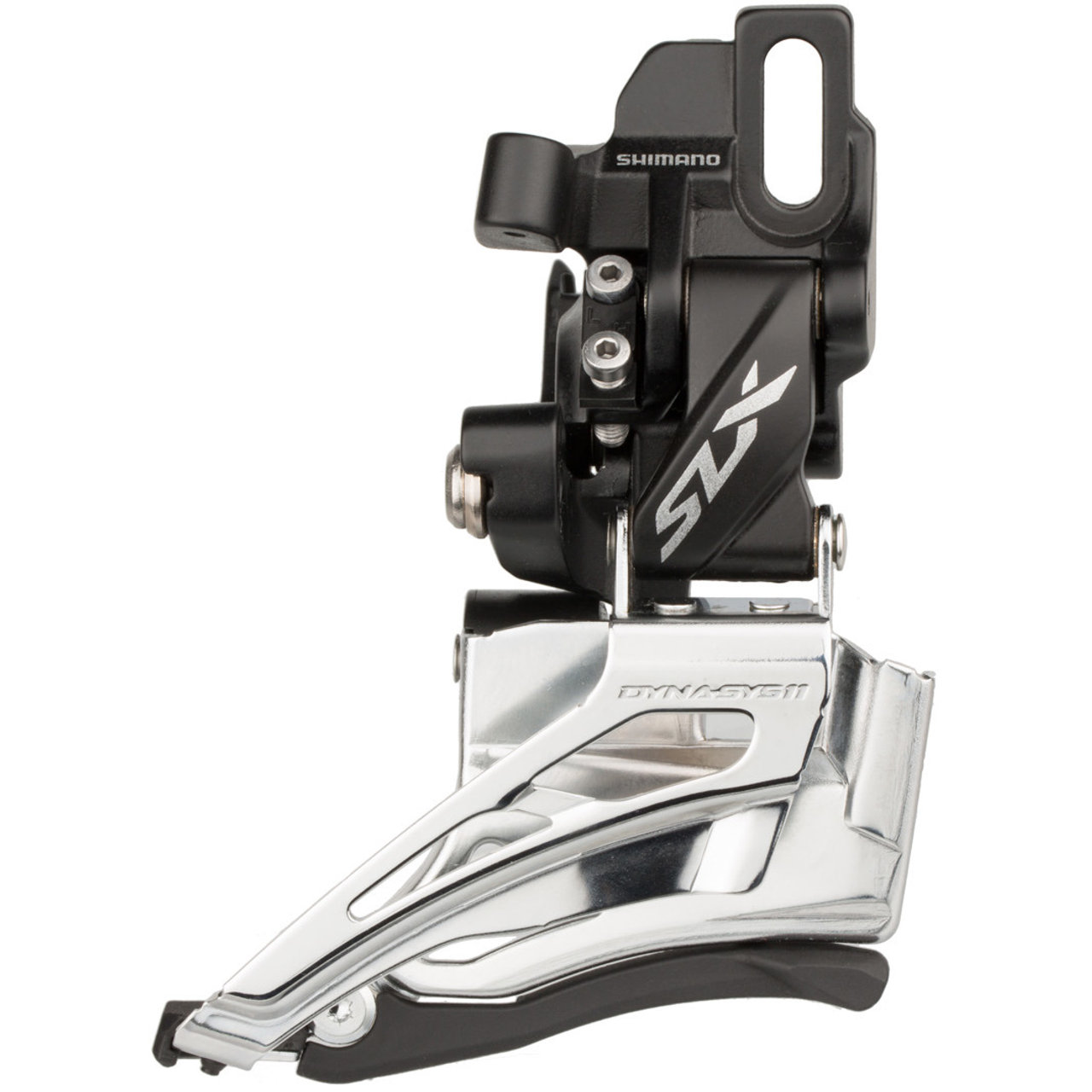 black low clamp top swing down pull