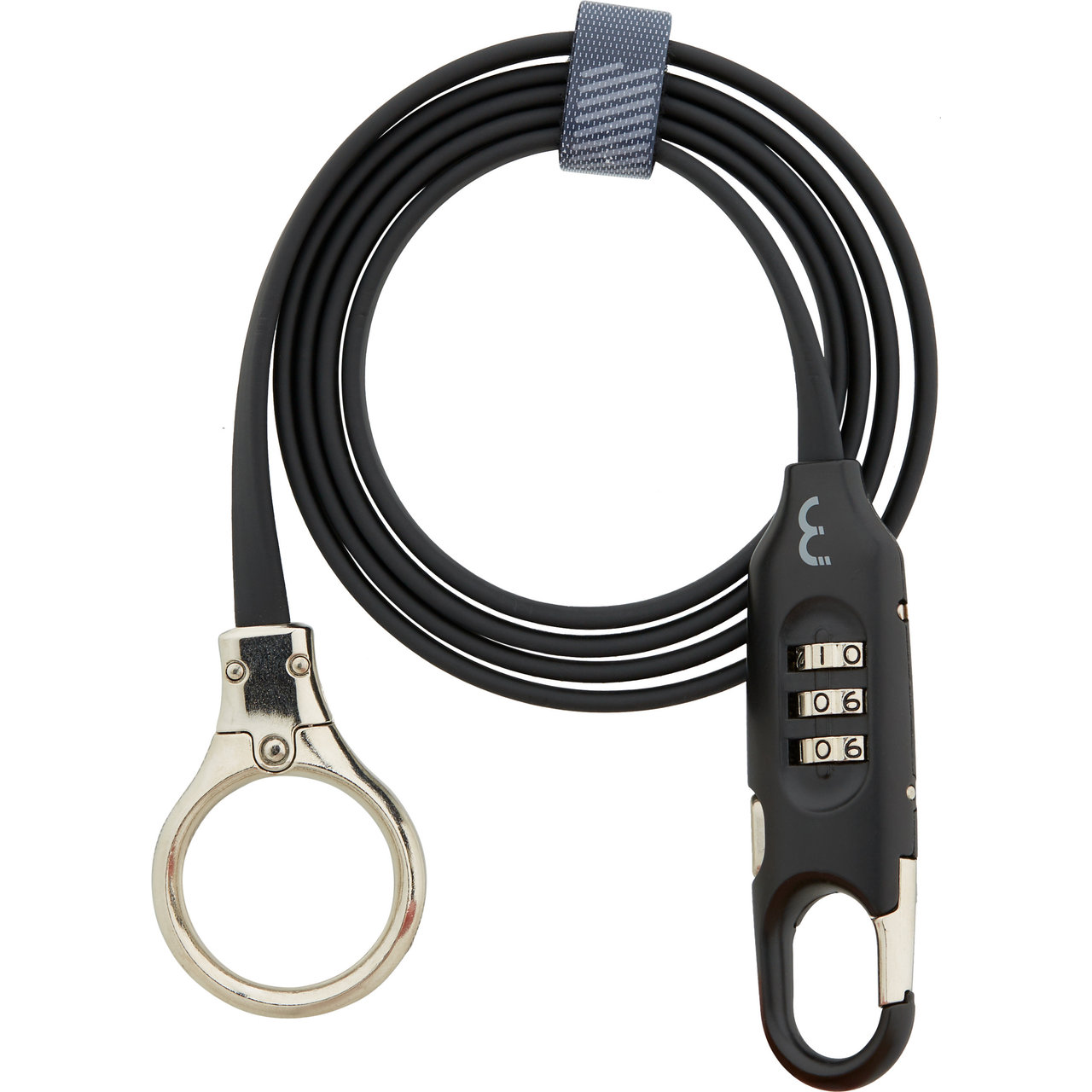HF Lucchetto A Cavo Per Bici, Moto E Scooter - Cavo In Acciaio 10mm X 100cm - Antifurto Base