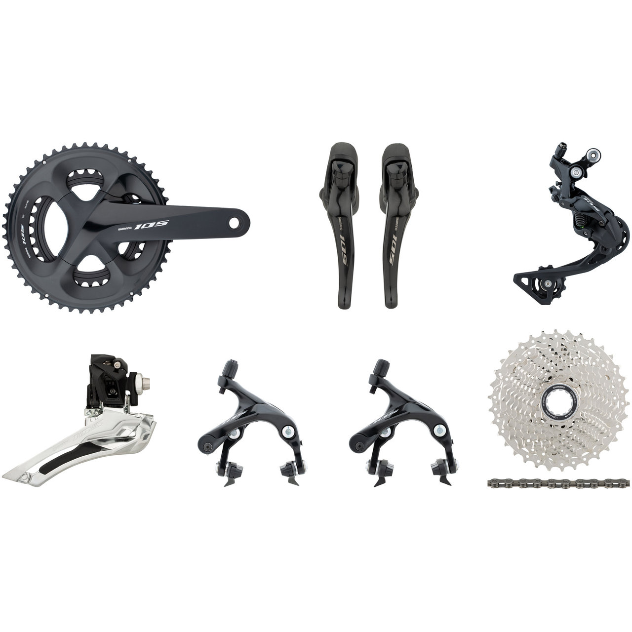 Shimano 105 R7000 2x11 Groupset 34 50 Crankset bike components