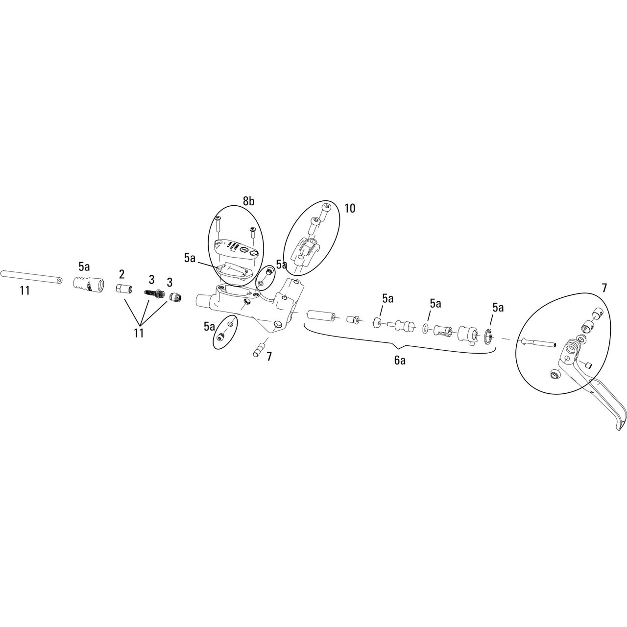 Avid Code Brake Lever Parts (2008-2010) bike-components