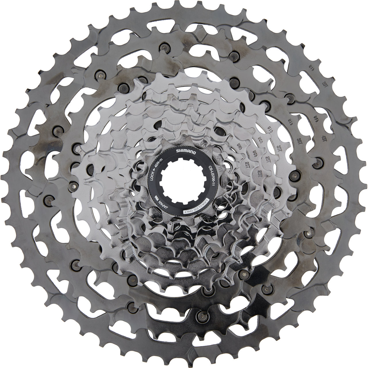 Shimano CS-LG700-11 Linkglide 11-speed Cassette | bike Shimano CS-LG700-11 Linkglide 11-speed Cassette | bike