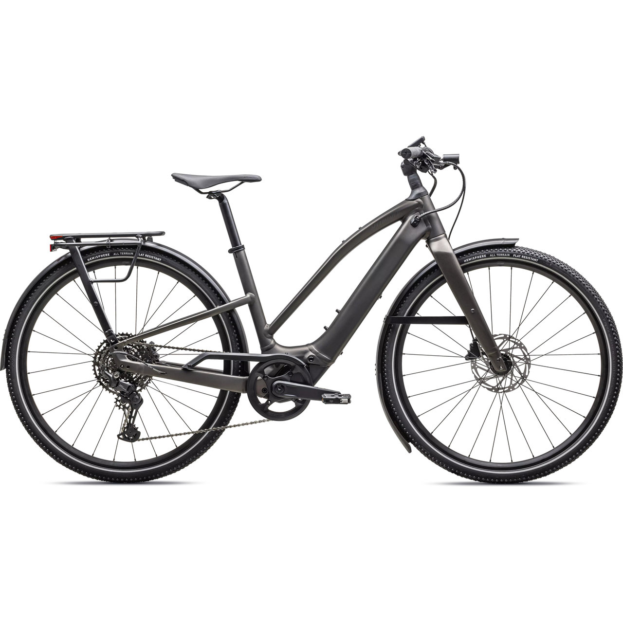Specialized Turbo Vado SL 2 4.0 Satin Gunmetal - 520 Wh - 28 Zoll - Trapez (2026)