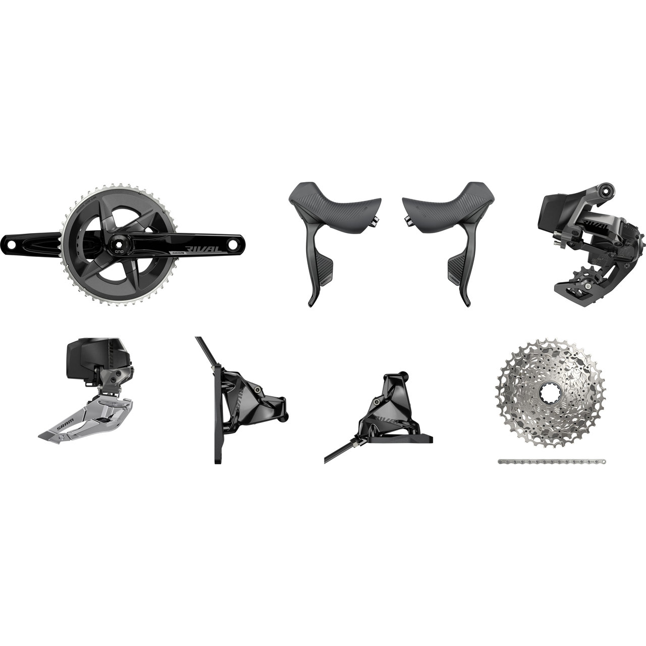 SRAM Rival eTap AXS HRD FM 2x12-speed 33-46 Groupset | bike