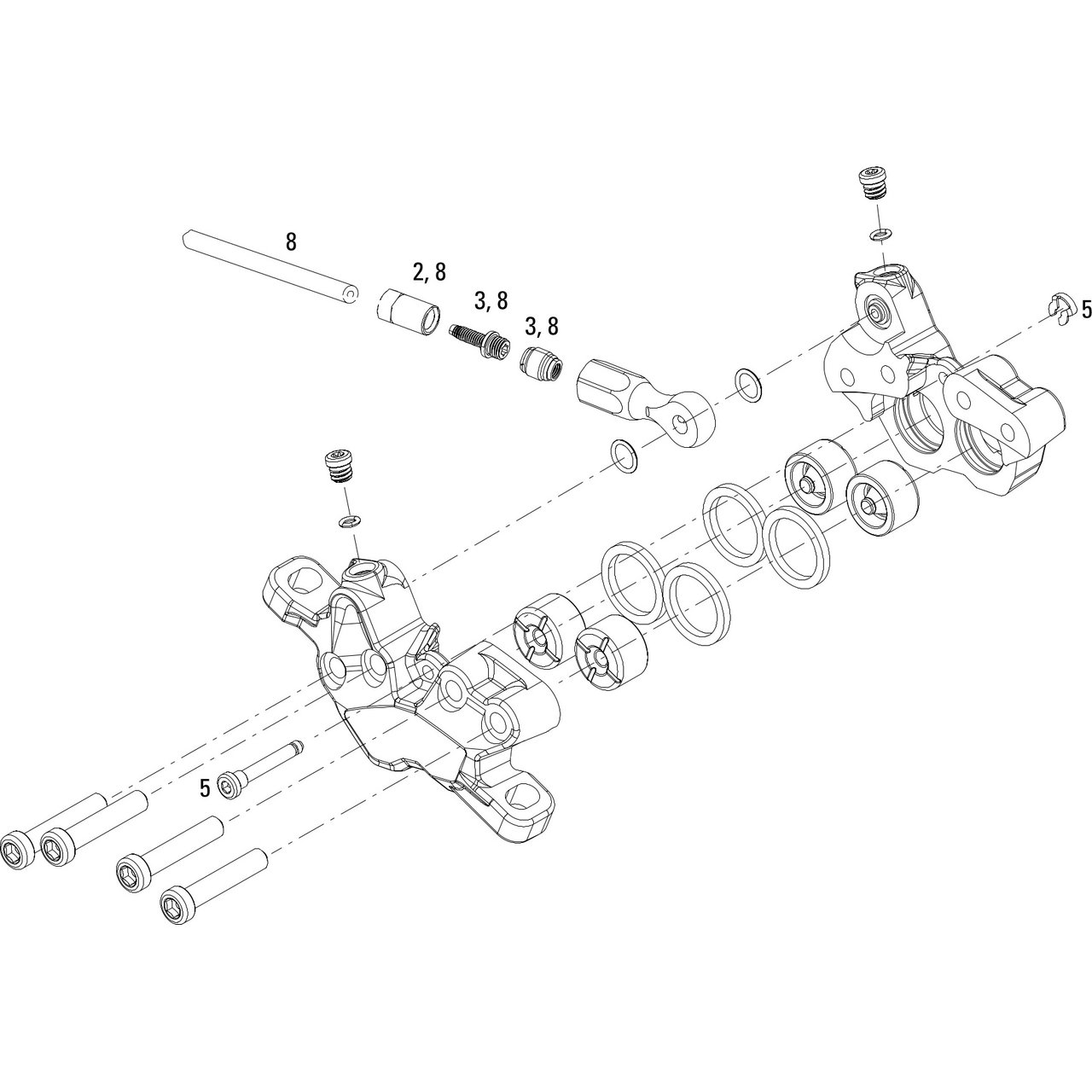 Avid Brake Caliper Spare Parts Code Code bike-components